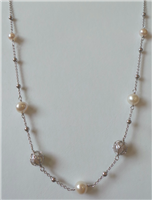 Collana Miluna Donna Giochi di perle in Argento Perla PCL5897 - PCL5897